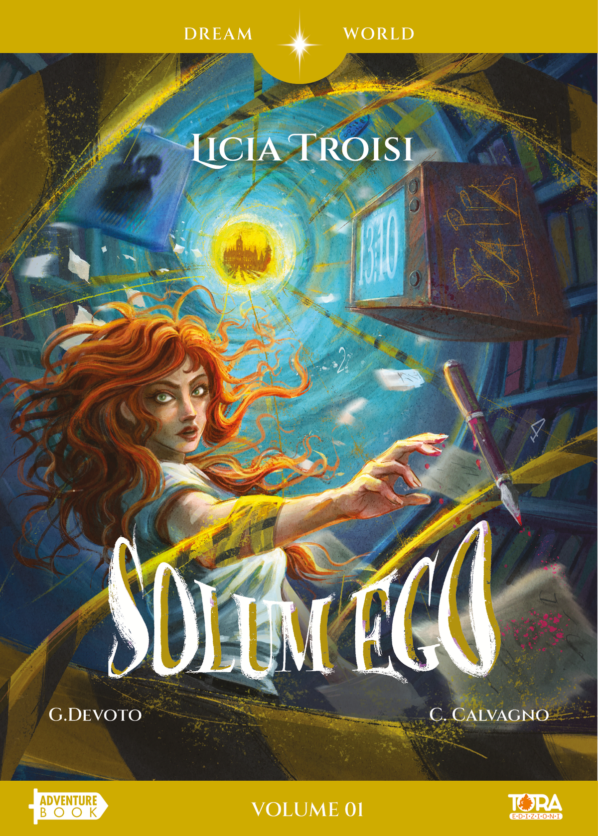 Solum Ego - Licia Troisi - Cover Thriller