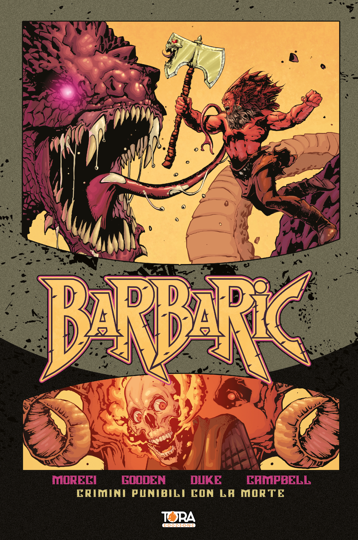 Barbaric - Volume 1 - Crimini Punibili con la Morte - Variant Cover A