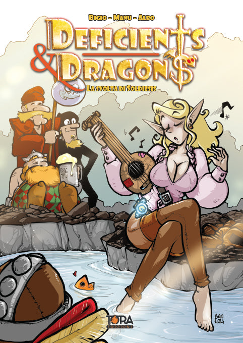 Deficients & Dragons - La svolta di Soldiesis - Cover B by Bigio