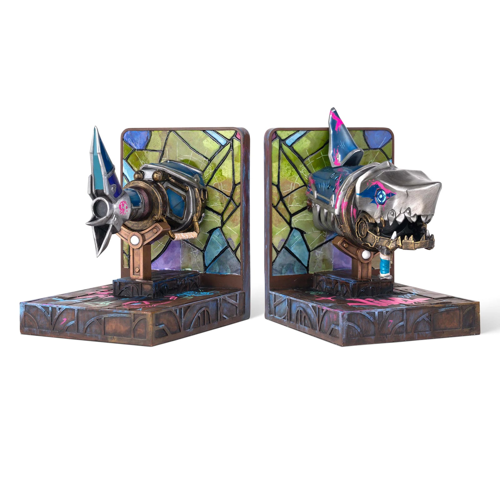 Arcane League of Legends - Fishbones Bookends - Limited Edition - Esclusiva Italiana Tora Edizioni