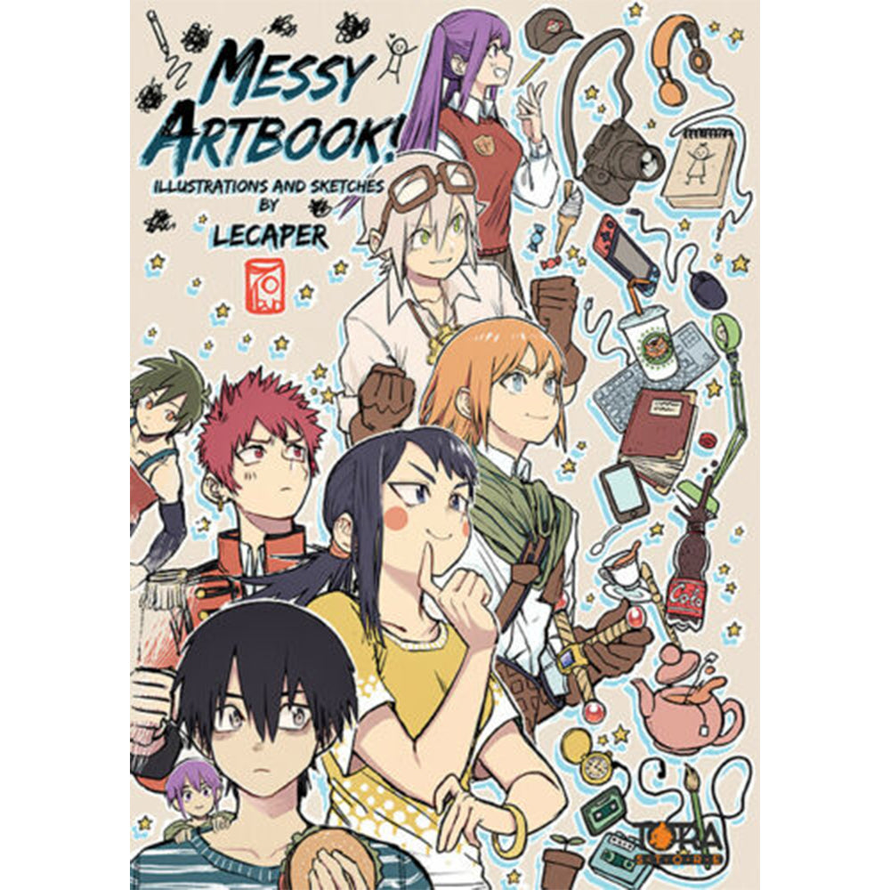 Messy Artbook - LeCaper - Lingua Italiana