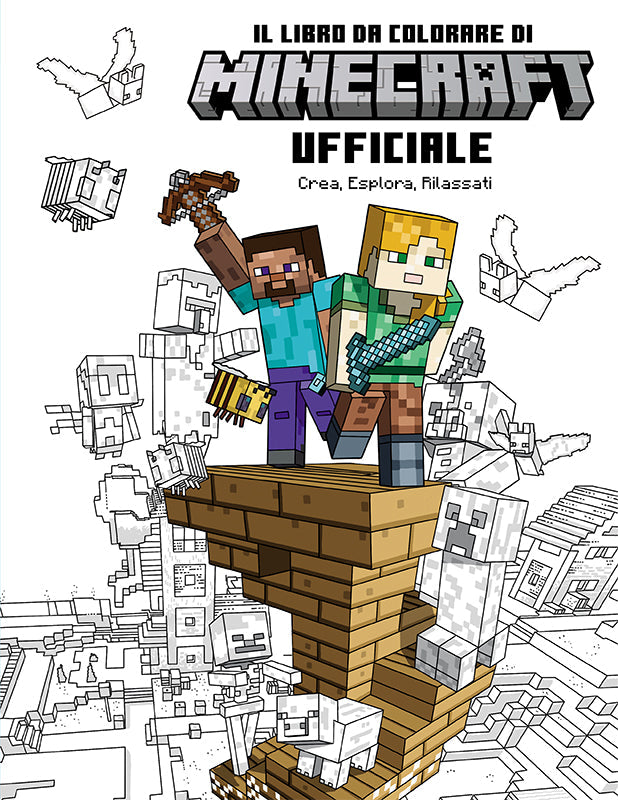 Minecraft - Il Libro da Colorare Ufficiale