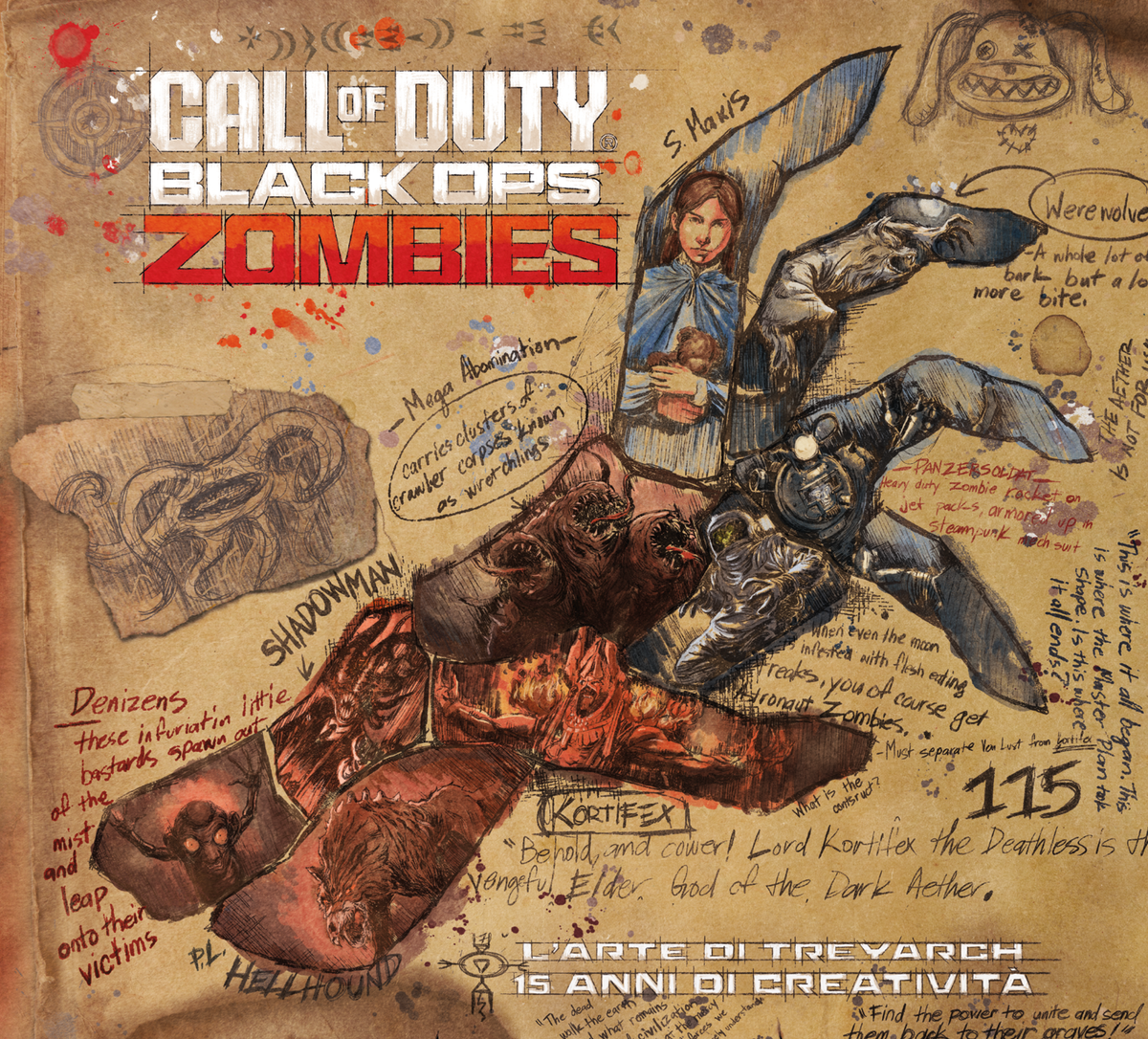 RITIRO A LUCCA - Call of Duty Black OPS Zombies - L'Arte di Treyarch 15 anni di creatività - Esclusiva Mondiale - 500 copie al mondo