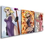 Fantasy Enders - Ariadna Secret Files - Posters Bundle By Bigio