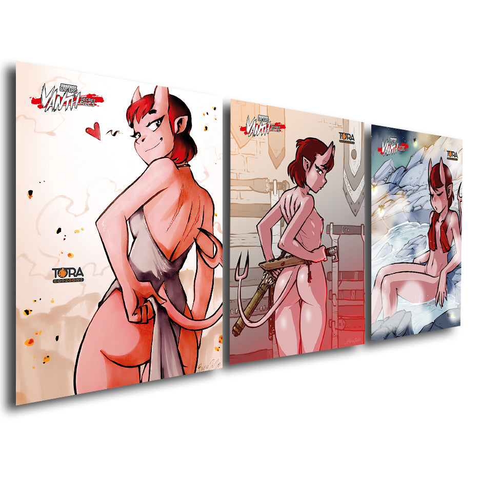 Fantasy Enders - Vanth Secret Files - Posters Bundle By Bigio