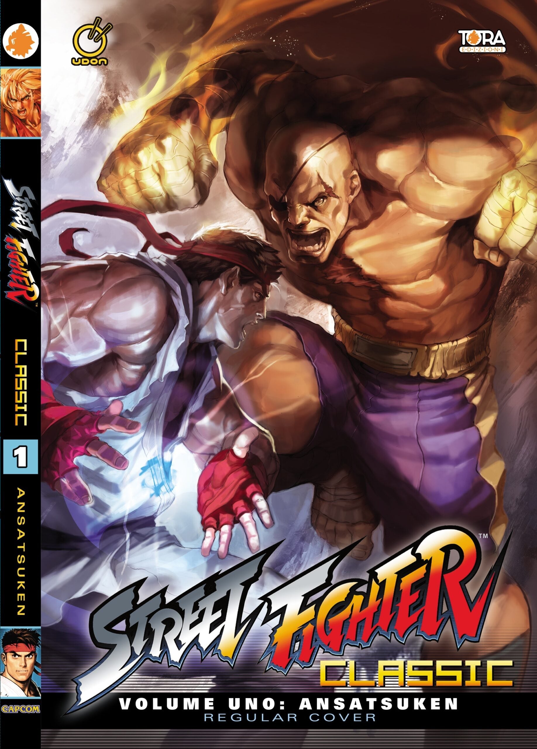 Street Fighter Classic Vol.1 - Ansatsuken - Regular Cover