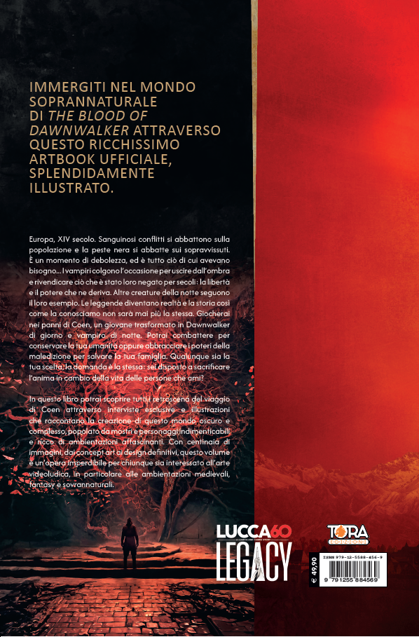 RITIRO A LUCCA - The Blood of Dawnwalker - L'arte del Gioco - Limited Edition - 200 copie al mondo