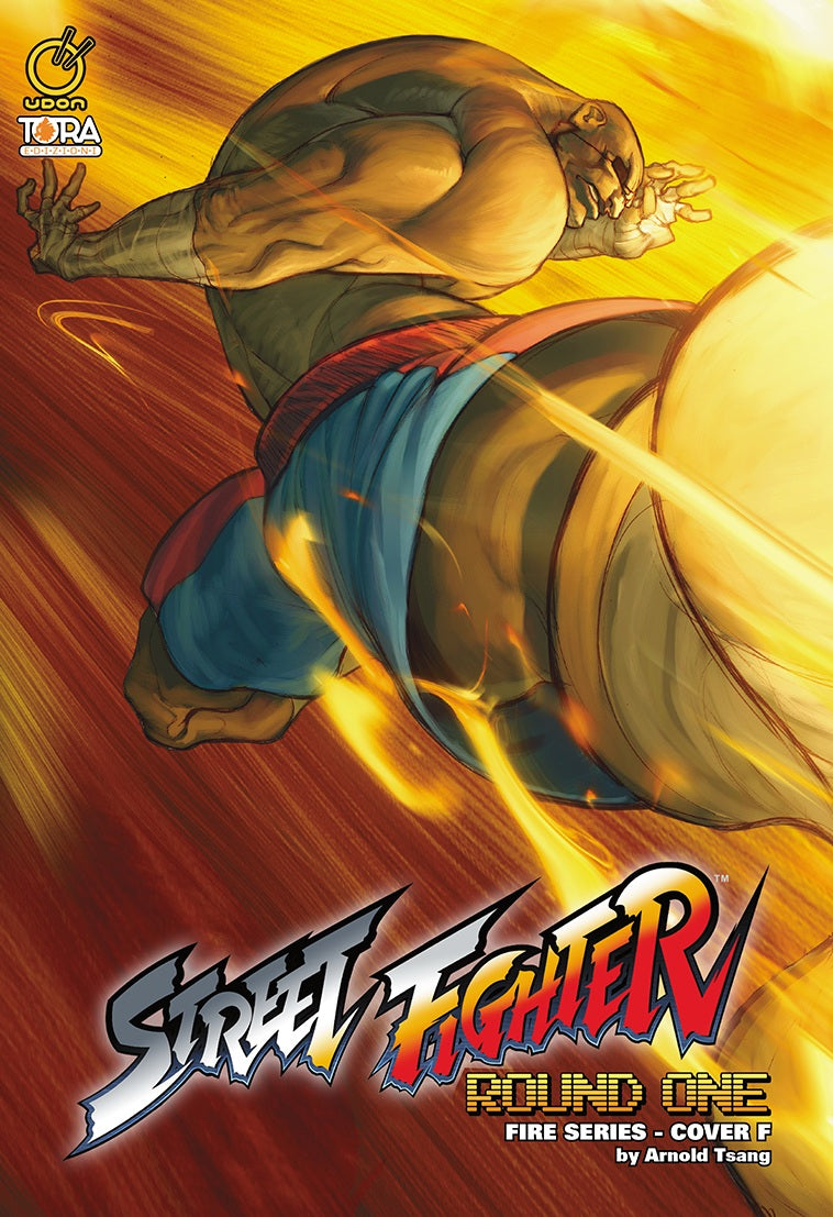 Street Fighter Round One - Fire Series Cover F