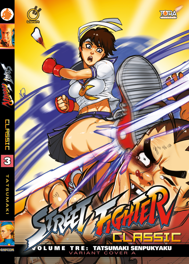 Street Fighter Classic Vol.3 - Tatsumaki Senpukyaku - Variant Cover A