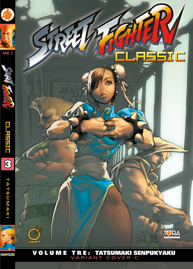 Street Fighter Classic Vol.3 - Tatsumaki Senpukyaku - Variant Cover C