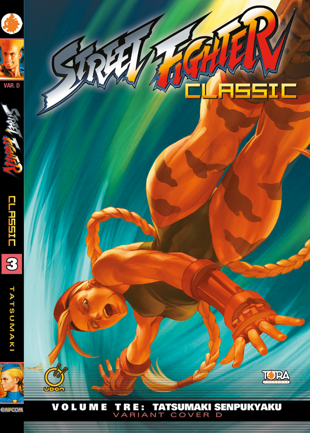 Street Fighter Classic Vol.3 - Tatsumaki Senpukyaku - Variant Cover D