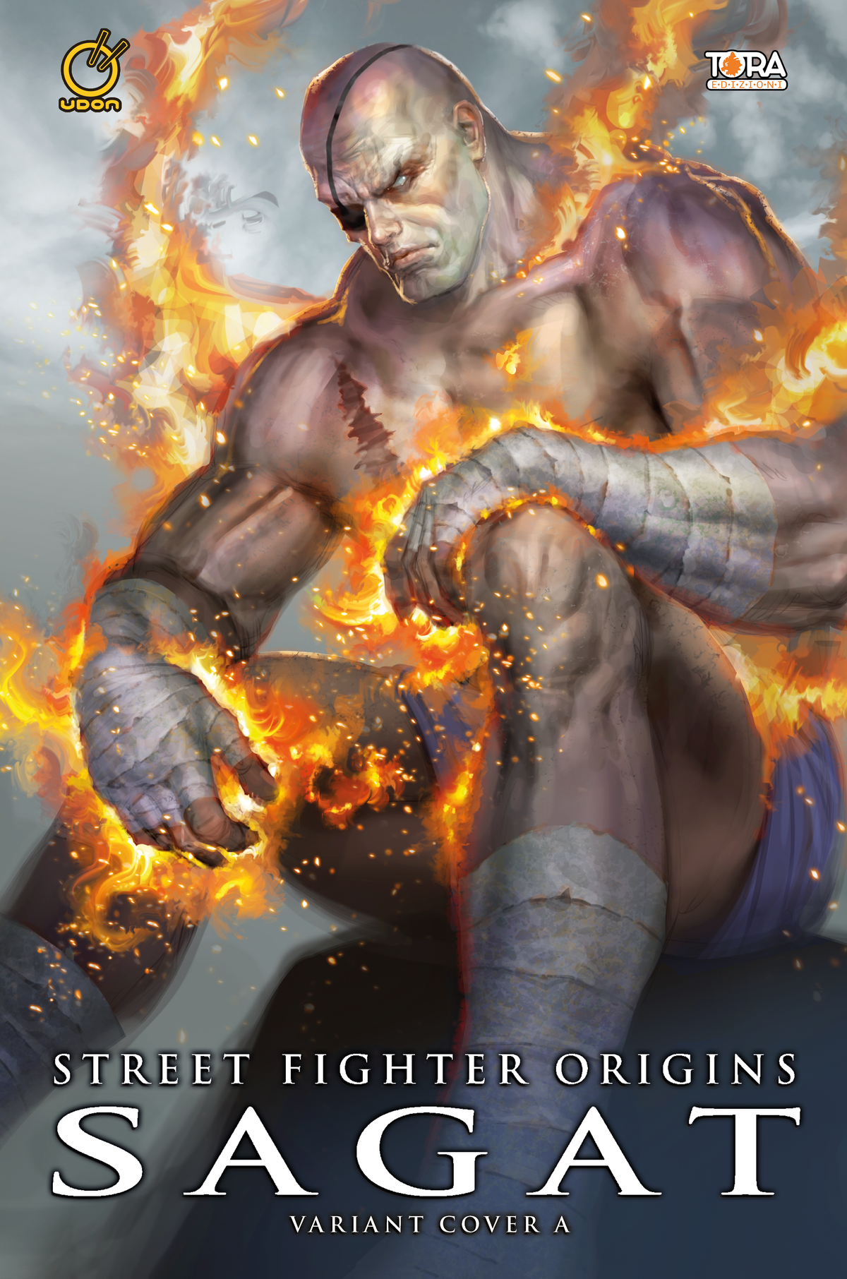 Street Fighter Origins - Sagat - Variant Cover A - Paolo Barbieri