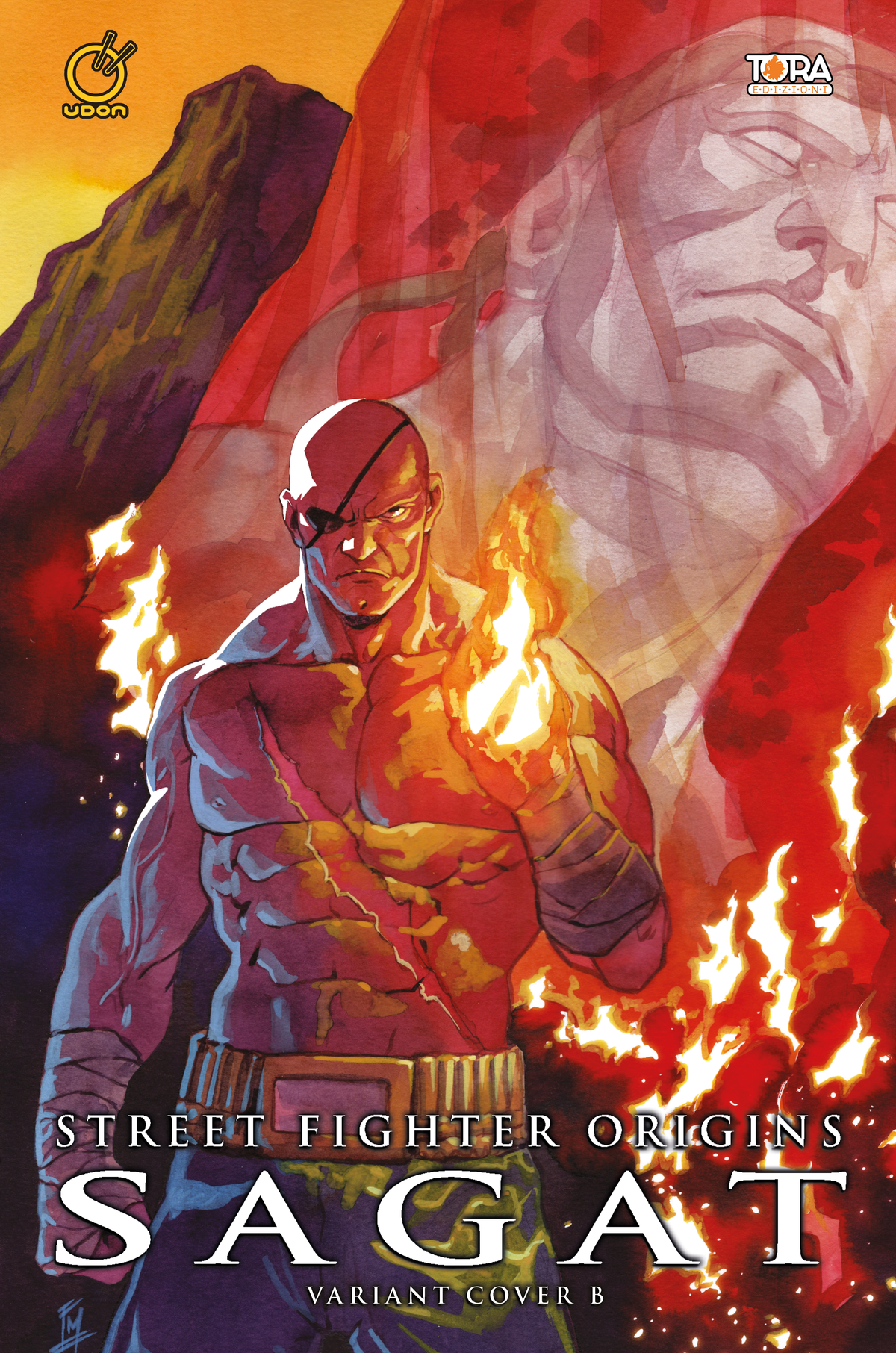Street Fighter Origins - Sagat - Variant Cover B - Federico Mele