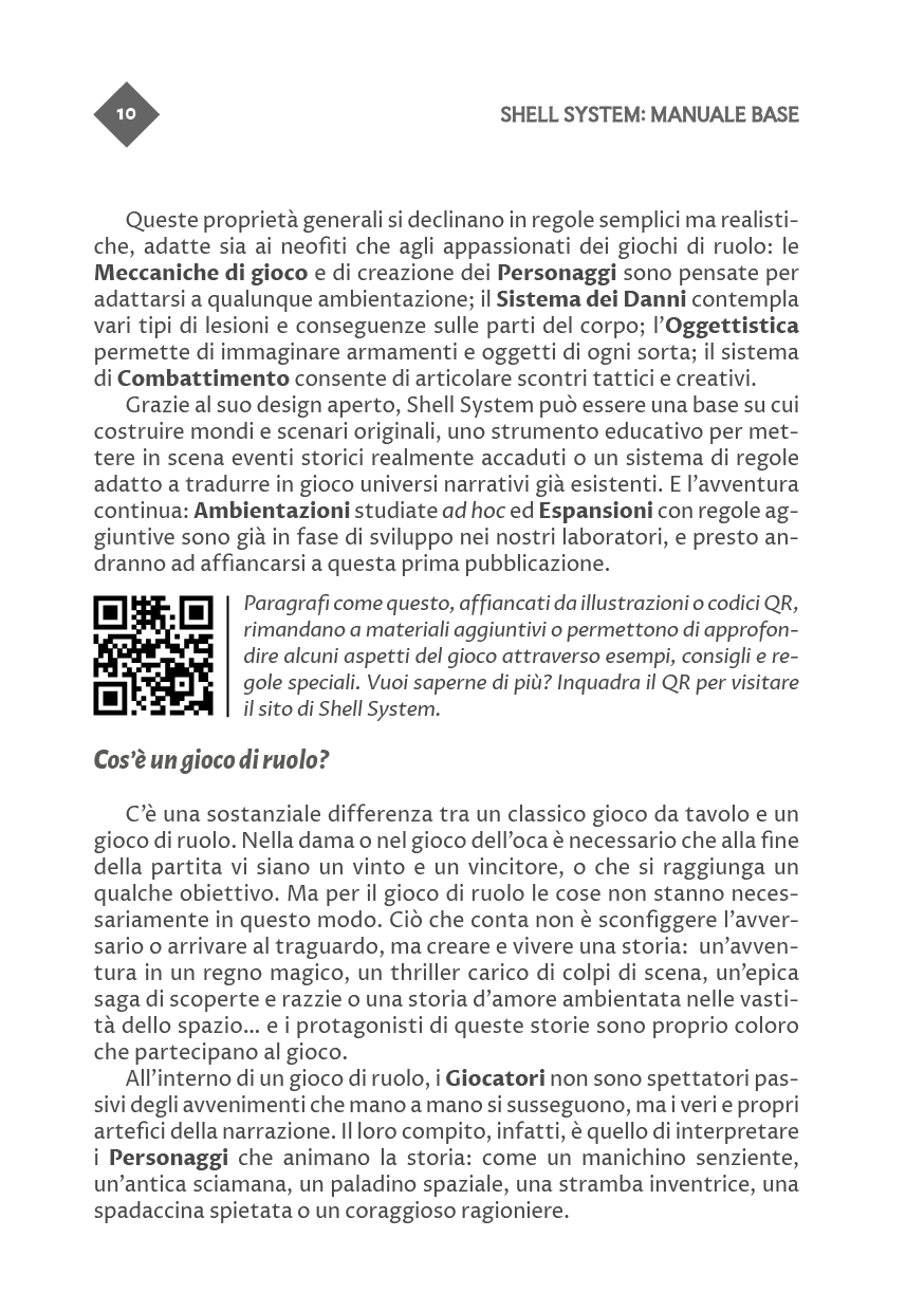 Shell System - Manuale Base - Gioco di Ruolo - GDR