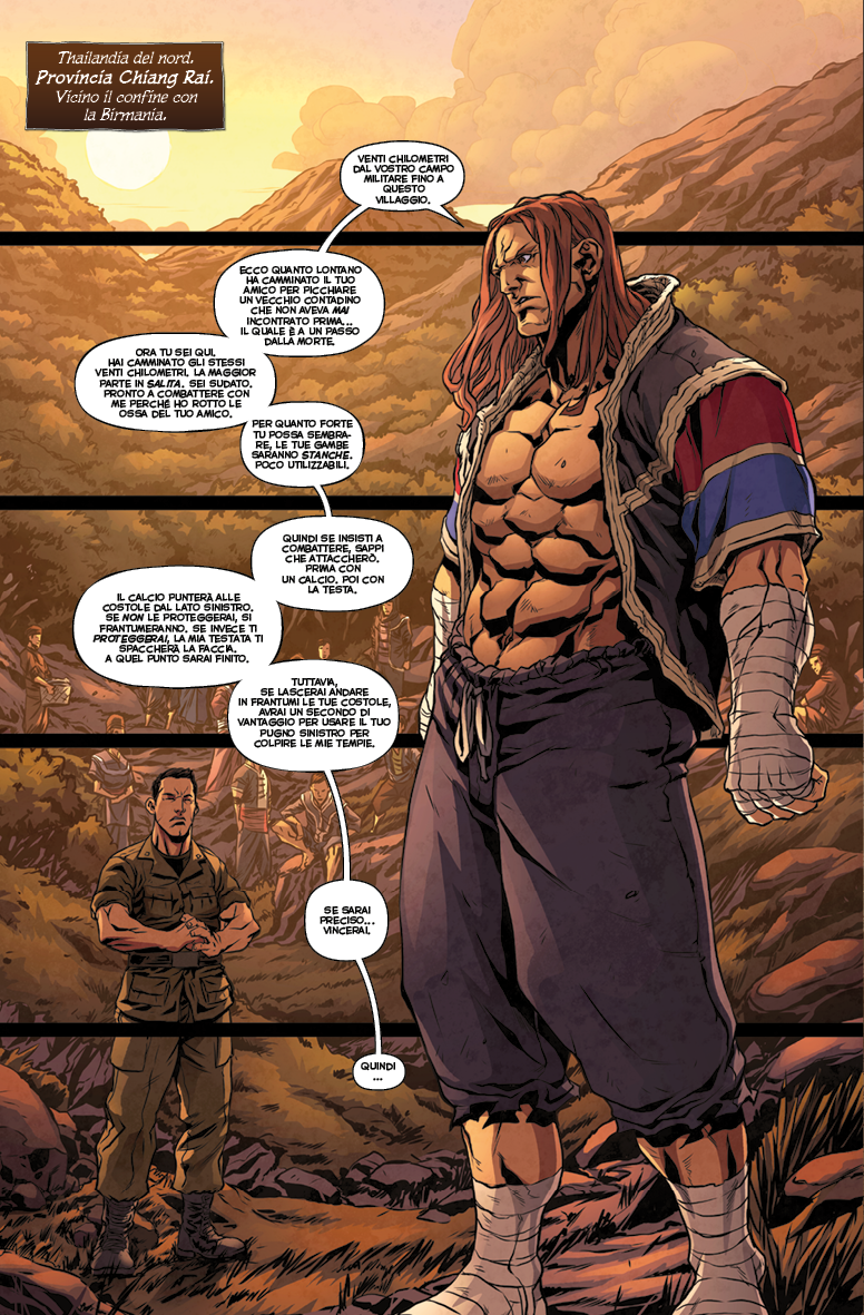 RITIRO A LUCCA - FIRMACOPIE PAOLO BARBIERI del 1.11 - Street Fighter Origins - Sagat - Variant Cover A - ESCLUSIVA