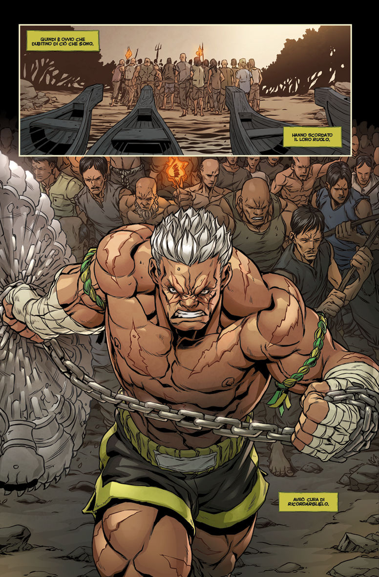 RITIRO A LUCCA - FIRMACOPIE PAOLO BARBIERI del 1.11 - Street Fighter Origins - Sagat - Variant Cover A - ESCLUSIVA