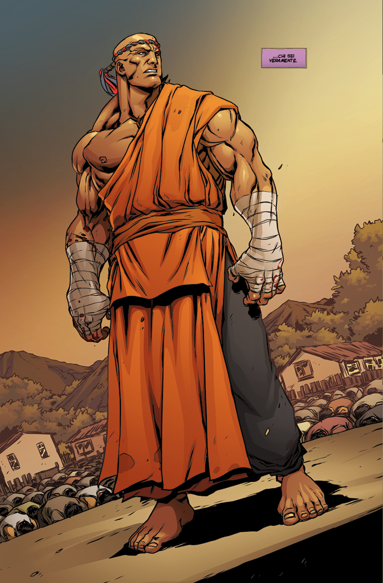 RITIRO A LUCCA - FIRMACOPIE PAOLO BARBIERI del 1.11 - Street Fighter Origins - Sagat - Variant Cover A - ESCLUSIVA
