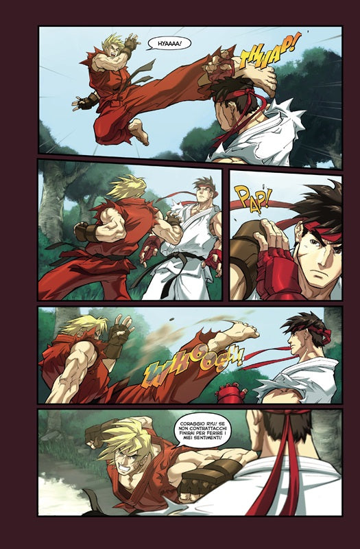 Street Fighter Round One - Fire Series Cover F