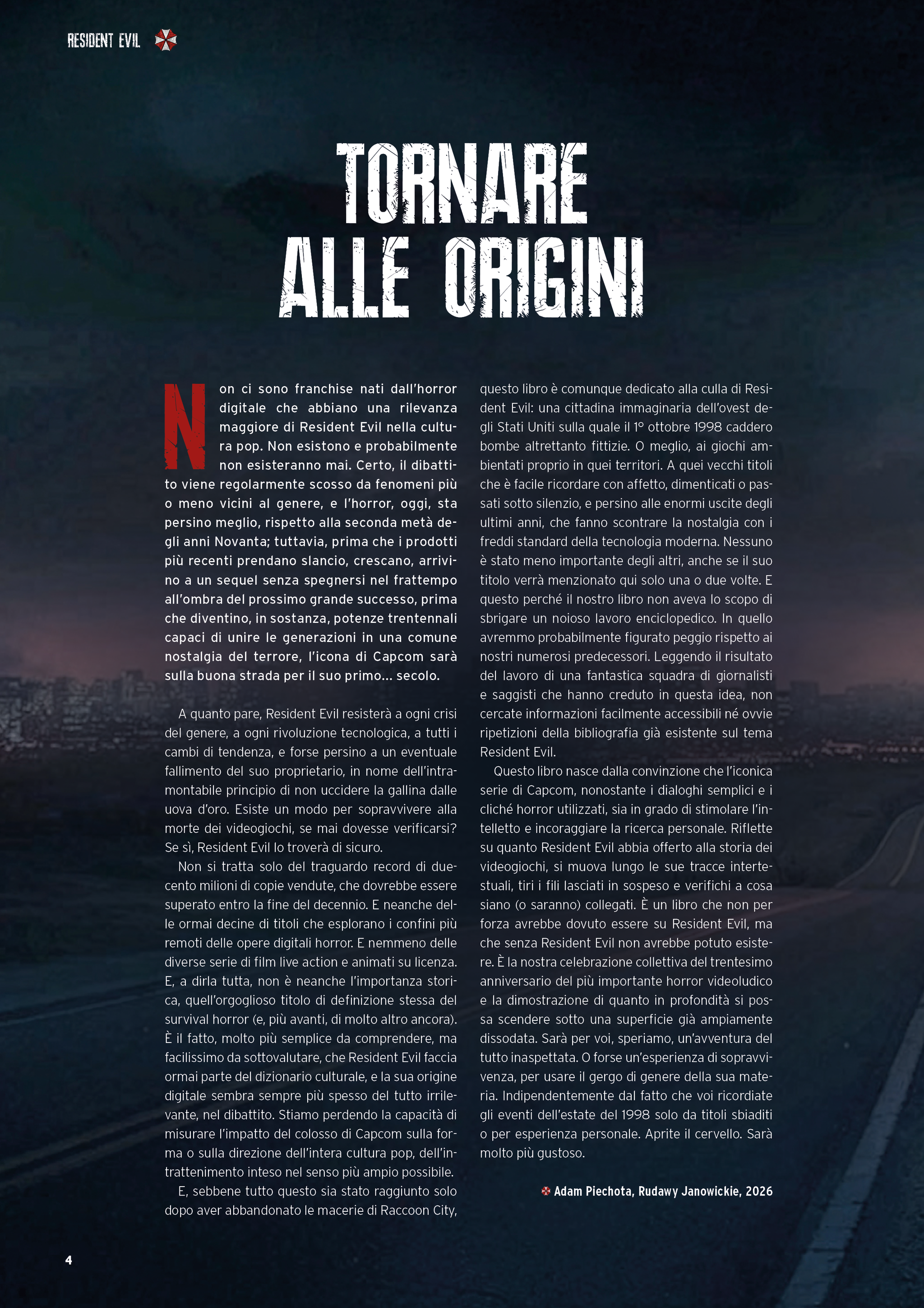Resident Evil - L'incidente di Raccoon City - Cover A