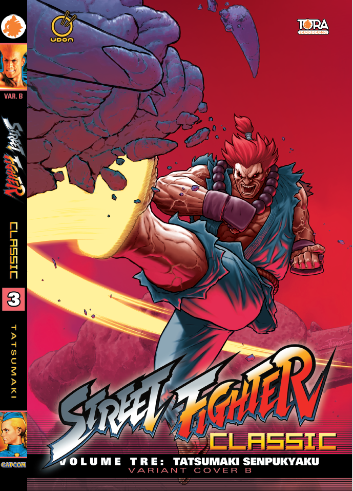 Street Fighter Classic Vol.3 - Tatsumaki Senpukyaku - Variant Cover B