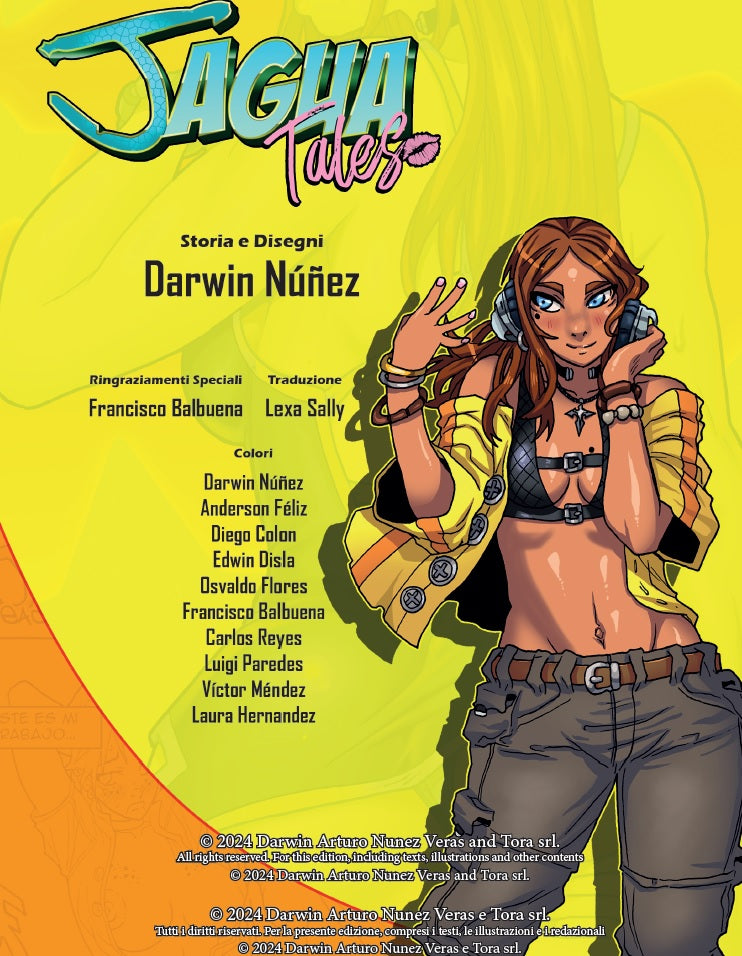 Jagua Tales Vol.1 ITA - Italian Cover