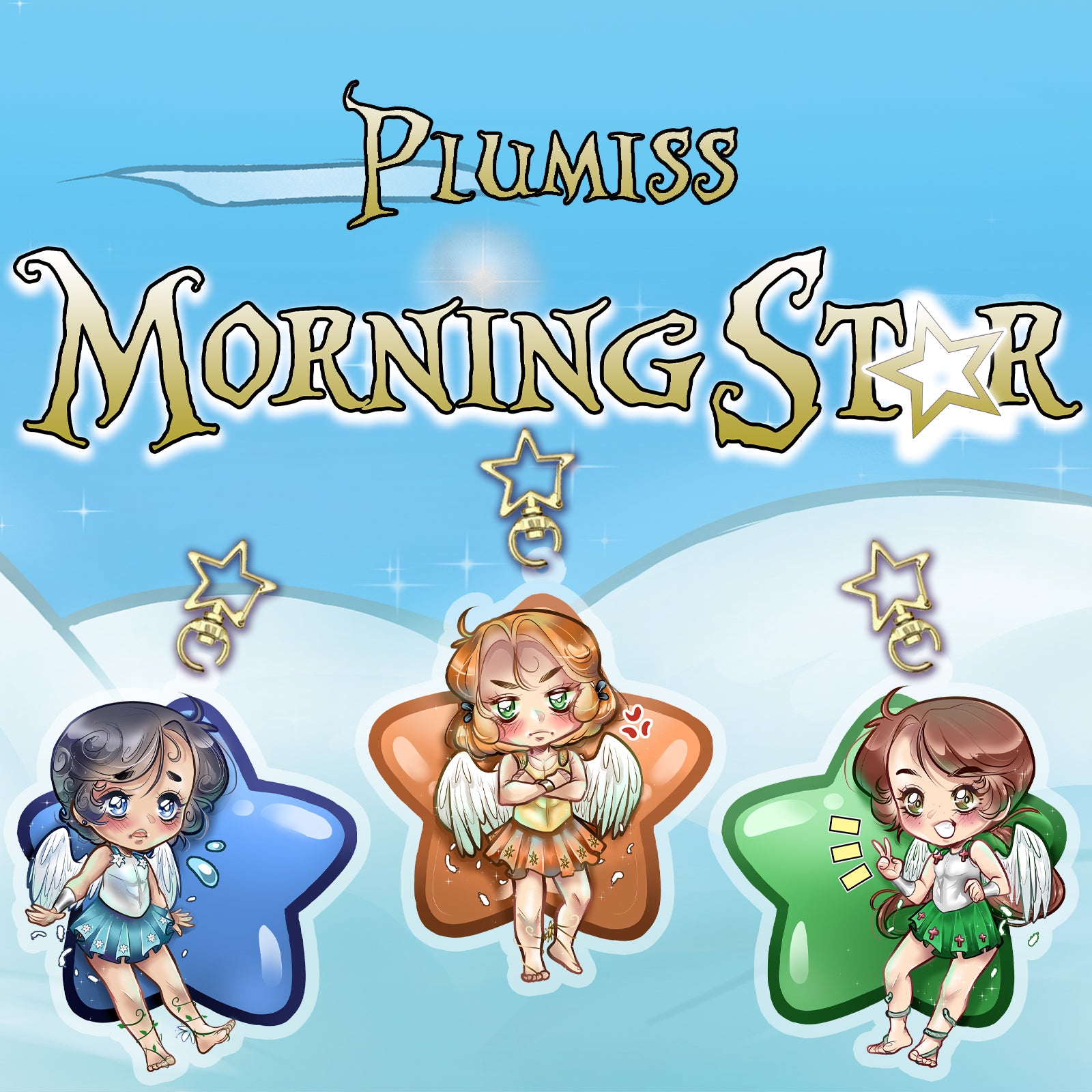 Morning Star - Portachiavi - by Plumiss