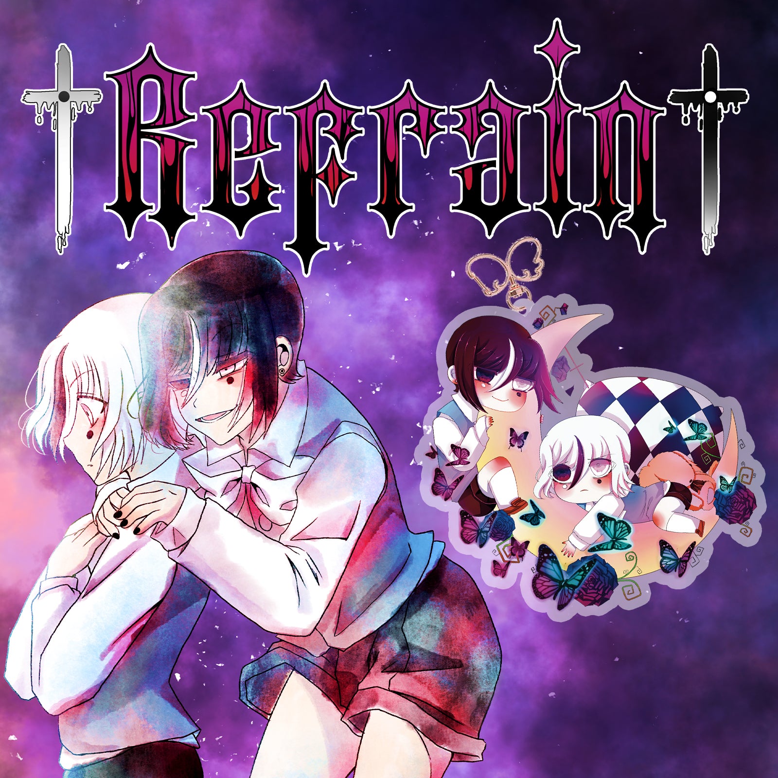 Refrain - Portachiavi - by Rikakyuu
