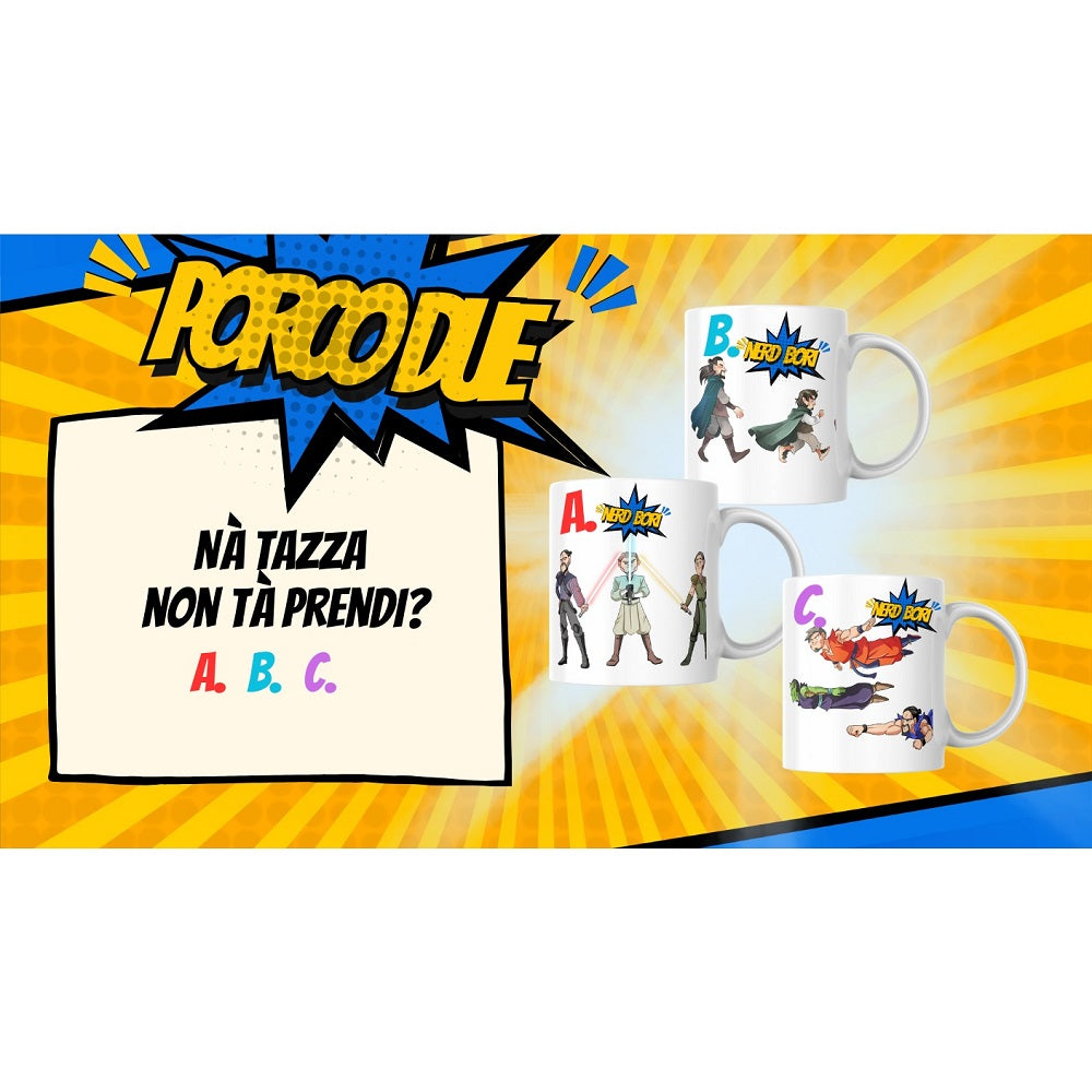 Nerd Bori - Il Merchandising - Tazze Ufficiali